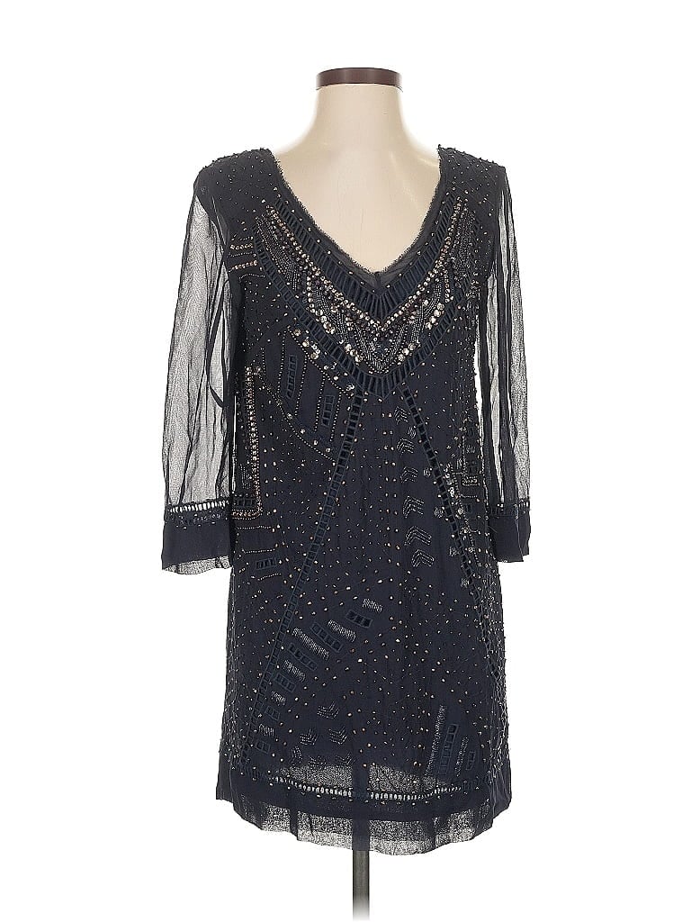 FRENCH CONNECTION Pre-owned 3/4 Sleeve Blouse In Black