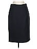 J.Crew 100% Wool Solid Black Wool Skirt Size 0 - photo 1