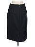 J.Crew 100% Wool Solid Black Wool Skirt Size 0 - photo 2