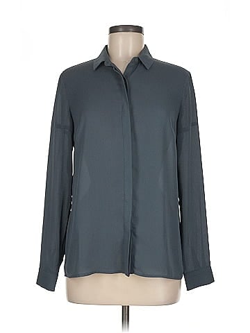 Against Nudity Long Sleeve Blouse (view 1)