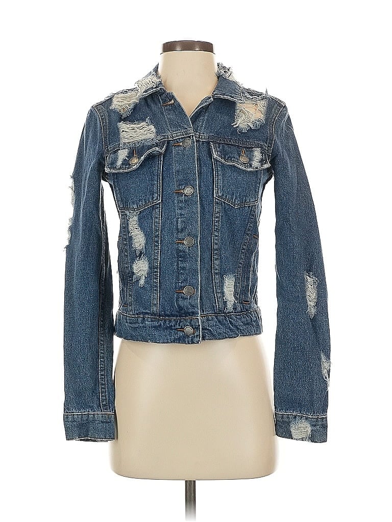 Pre-owned Carmar Denim Jacket In Blue