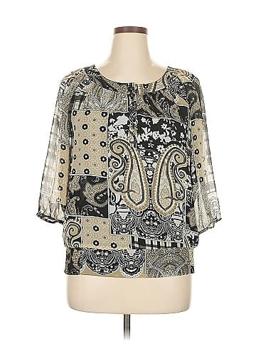 DressBarn 3/4 Sleeve Blouse (view 1)