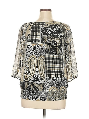 DressBarn 3/4 Sleeve Blouse (view 2)