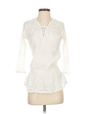 Lauren Jeans Co. 3/4 Sleeve Blouse (view 1)