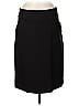 Etcetera Solid Black Brown Formal Skirt Size 8 - photo 1
