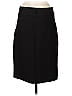 Etcetera Solid Black Brown Formal Skirt Size 8 - photo 2