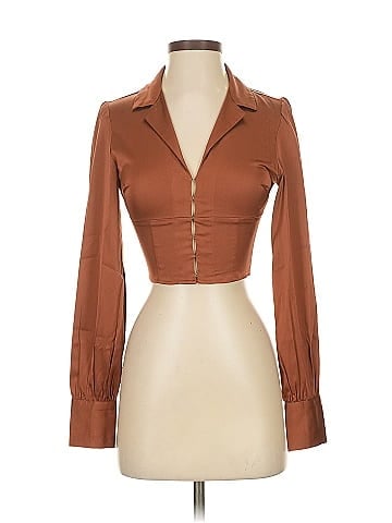 Abercrombie & Fitch Long Sleeve Blouse (view 1)