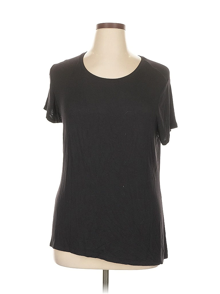 Pre-owned Apt. 9 Short Sleeve T-shirt In Black