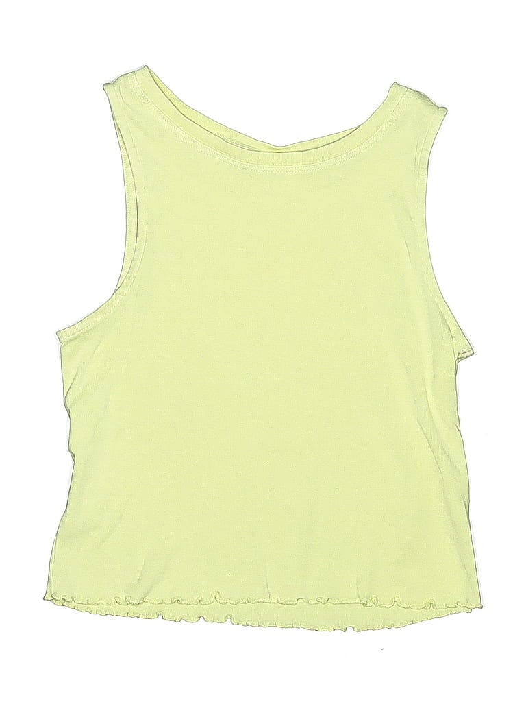 Zara Kids Yellow Sleeveless T-Shirt Size 11 - 12 - photo 1