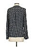 Unbranded 100% Polyester Polka Dots Blue Long Sleeve Blouse Size S - photo 2
