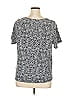 Catherines 100% Spandex Paisley Gray Short Sleeve T-Shirt Size 0X (petite) - photo 2