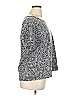Catherines 100% Spandex Paisley Gray Short Sleeve T-Shirt Size 0X (petite) - photo 3