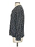 Unbranded 100% Polyester Polka Dots Blue Long Sleeve Blouse Size S - photo 5