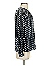 Unbranded 100% Polyester Polka Dots Blue Long Sleeve Blouse Size S - photo 4