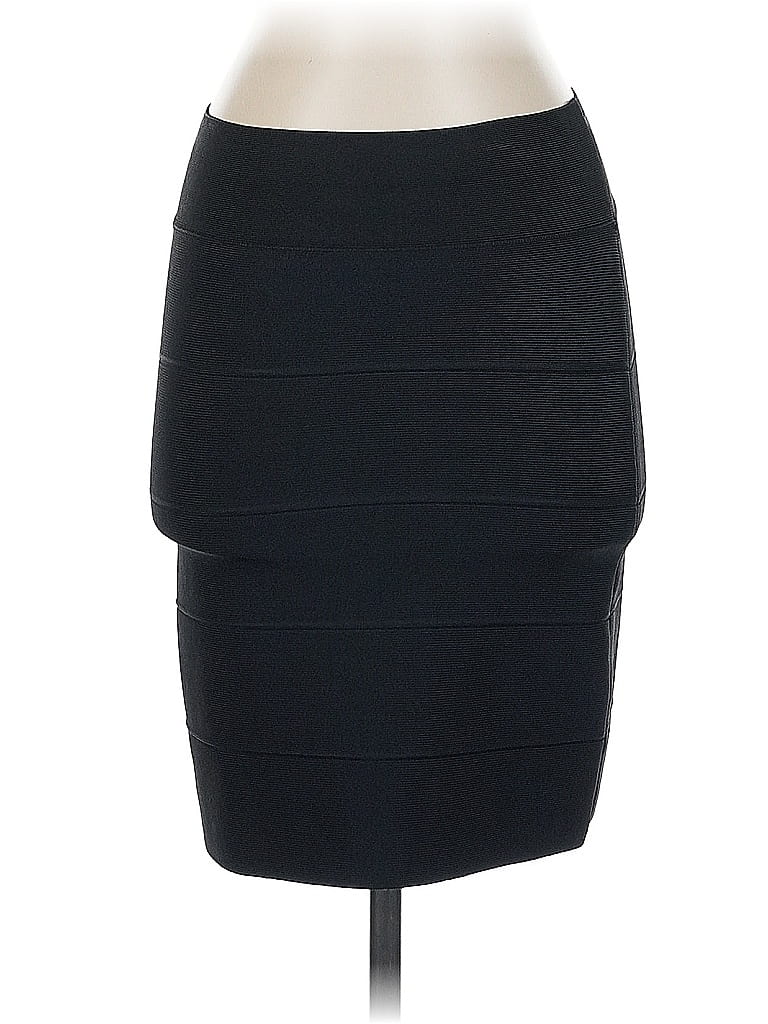 Pre-owned Bcbgmaxazria Casual Skirt In Black