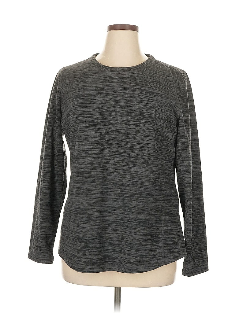 Pre-owned Tek Gear Pullover Sweater In Gray