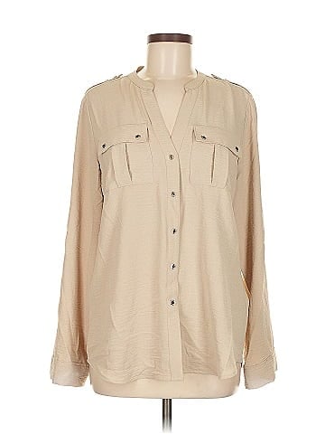 Calvin Klein Long Sleeve Blouse (view 1)