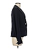 Worth Black Blue Wool Blazer Size 8 - photo 4