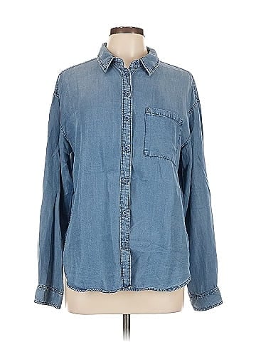 Velvet Heart Long Sleeve Button-Down Shirt (view 1)