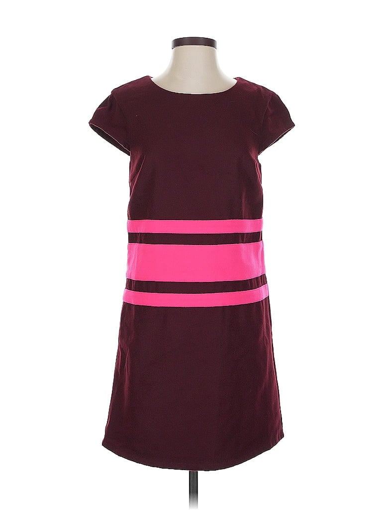 Pre-owned Jb By Julie Brown Casual Dress In Burgundy