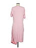 Isaac Mizrahi LIVE! Solid Pink Casual Dress Size M - photo 2