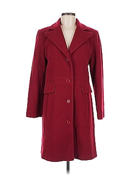 Ak Anne Klein Wool Coat