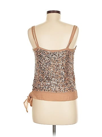 Adrianna Papell Sleeveless Silk Top (view 2)
