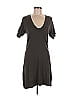 United Colors Of Benetton Solid Gray Green Casual Dress Size EU (IT) 44 / US 8 - photo 1