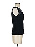 Ann Taylor Factory 100% Polyester Black Sleeveless Blouse Size 2 - photo 4
