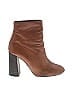 Chloé 100% Leather Brown Ankle Boots Size EU 39 - photo 1