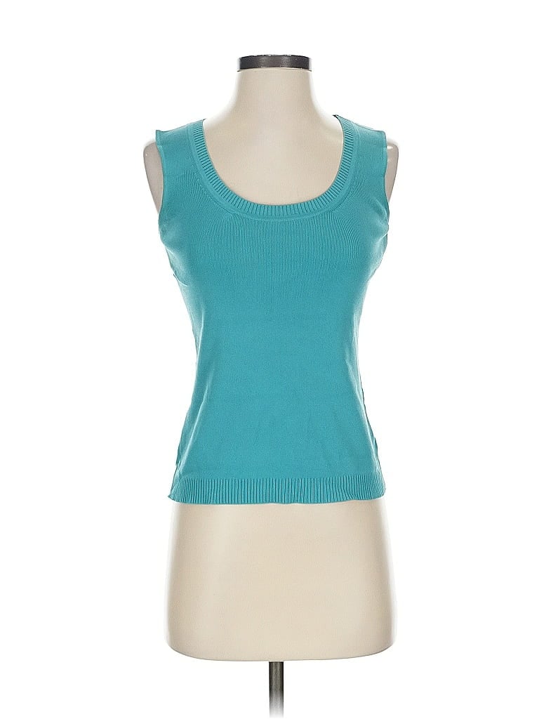 Pre-owned Ann Taylor Loft Cardigan Sweater In Blue