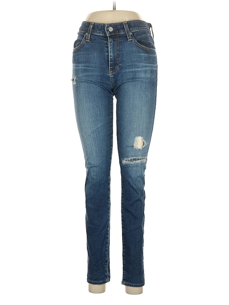 Pre-owned Adriano Goldschmied Jeans In Blue