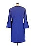 Donna Morgan Solid Blue Casual Dress Size 10 - photo 3