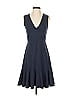 J.Crew 365 Solid Blue Casual Dress Size 4 - photo 1