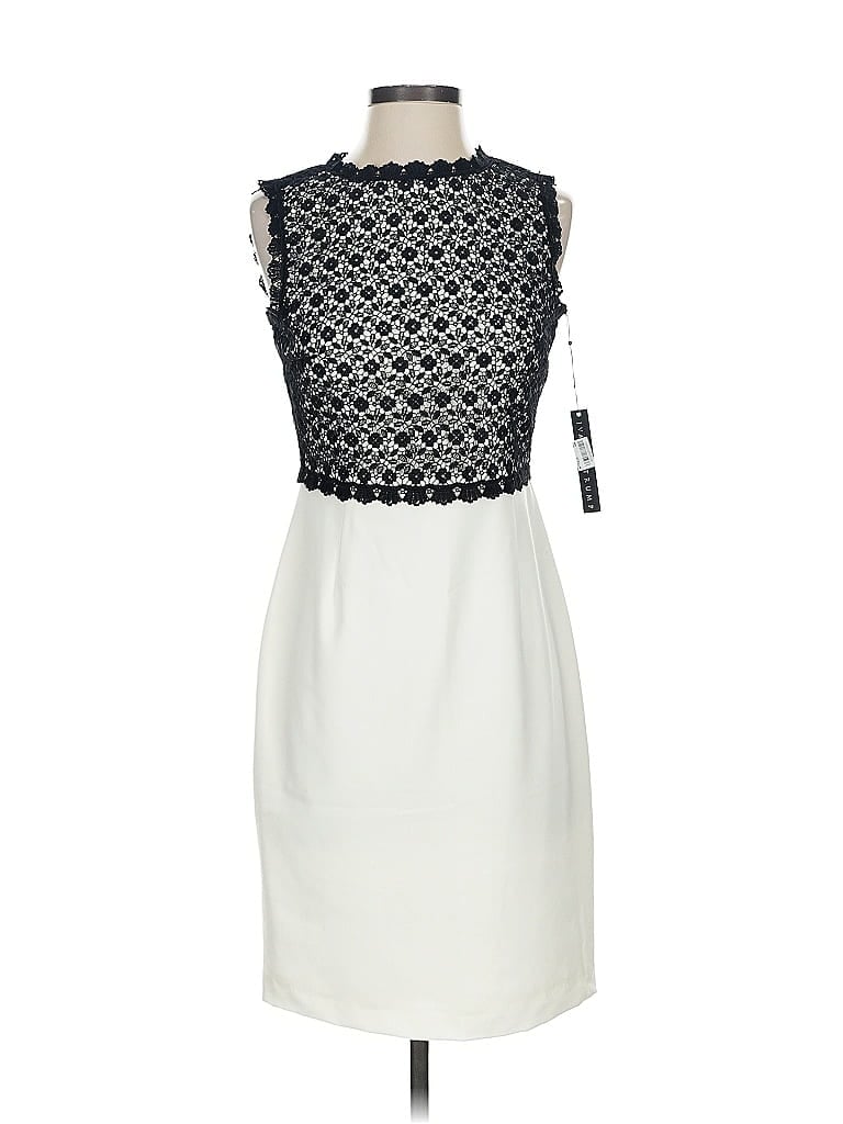 Ivanka Trump Ivory Cocktail Dress Size 2 - photo 1