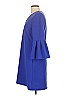 Donna Morgan Solid Blue Casual Dress Size 10 - photo 5