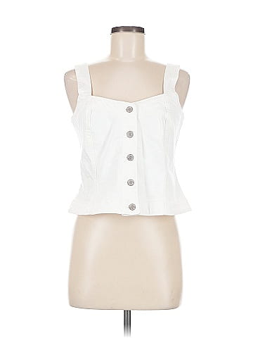Gap Sleeveless Button-Down Shirt (view 1)