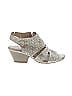 SOUL Naturalizer Silver Tan Heels Size 8 1/2 - photo 1