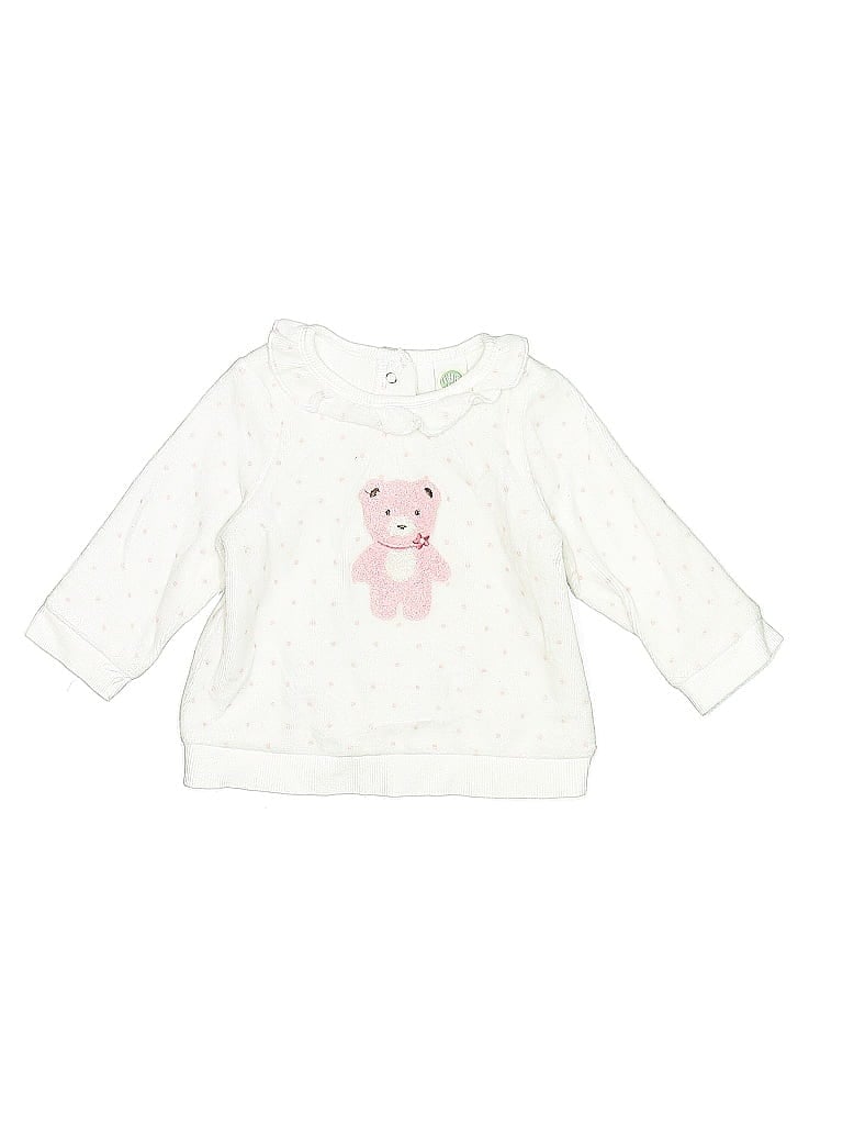 LITTLE ME Pre-owned Babies' Sweatshirt In White