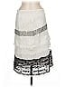 Cacharel 100% Recycled Polyester White Formal Skirt Size 8 - photo 1