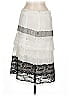 Cacharel 100% Recycled Polyester White Formal Skirt Size 8 - photo 2