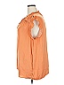 Joie 100% Polyester Orange Sleeveless Blouse Size 2X - photo 4
