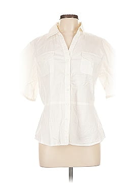 Ak Anne Klein Short Sleeve Blouse
