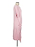 Isaac Mizrahi LIVE! Solid Pink Casual Dress Size M - photo 3