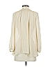 Joie 100% Silk Ivory Long Sleeve Silk Top Size S - photo 2
