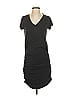 Athleta Solid Black Casual Dress Size S - photo 1
