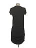 Athleta Solid Black Casual Dress Size S - photo 2