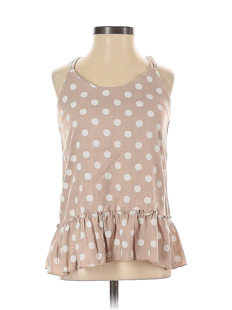 ASSORTED BRANDS Pre-owned Sleeveless Blouse In Brown