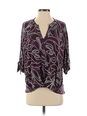 Akemi + Kin 3/4 Sleeve Blouse (view 1)