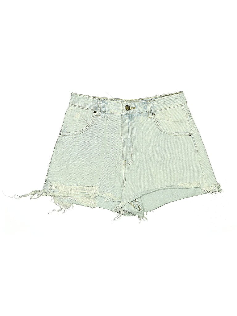 Pre-owned Rolla's Denim Shorts In Green